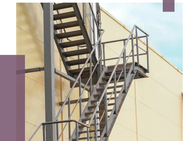 Пожарные лестницы в Кемерово от 12487 руб. — монтаж и продажа | ПРОЛЁТ-Кмр