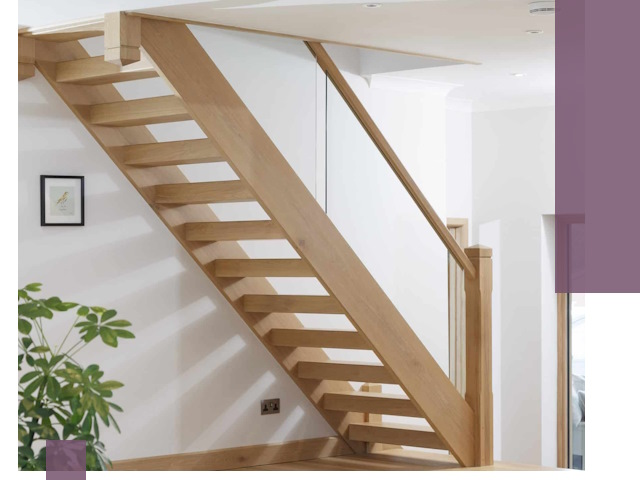 Изготовление деревянных лестниц под ключ в Кемерово для дома