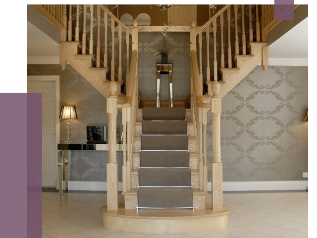 Монтаж деревянных лестниц в Кемерово от 7752 руб. 