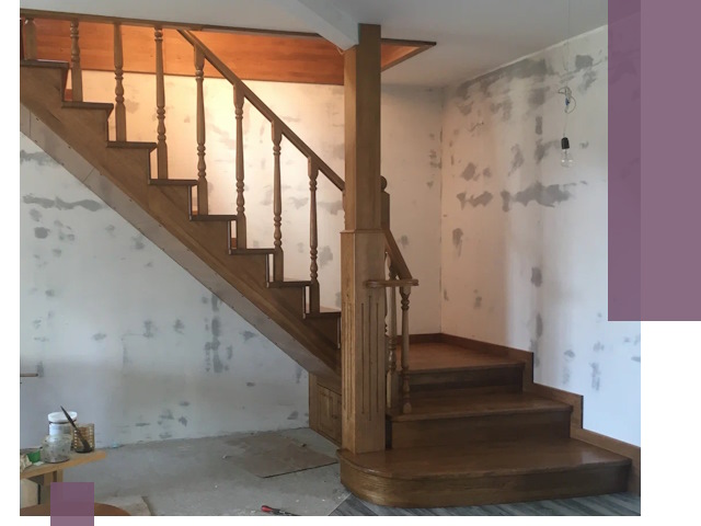 Ремонт деревянных лестниц в Кемерово: быстро и качественно