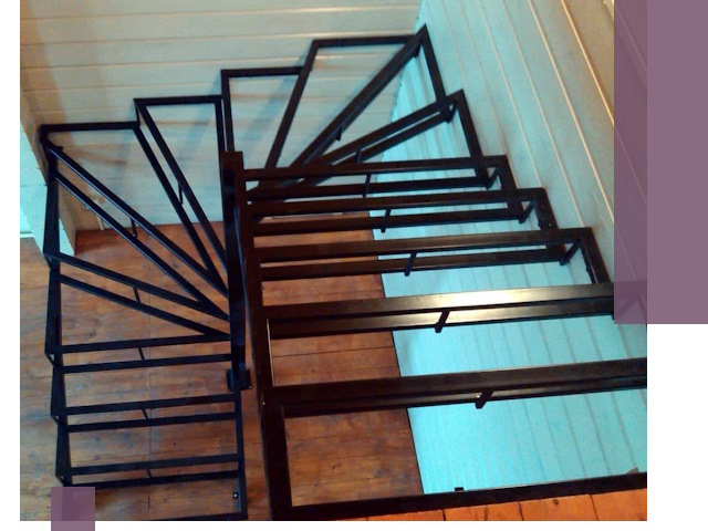 Изготовление металлических лестниц любой сложности в Кемерово