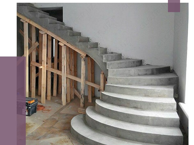Изготовление бетонных лестниц под ключ в Кемерово от 20292 руб. | ПРОЛЁТ-Кмр