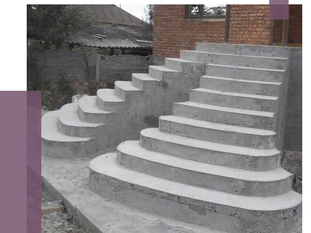 Монтаж бетонных лестниц в Кемерово от 4371 руб. 