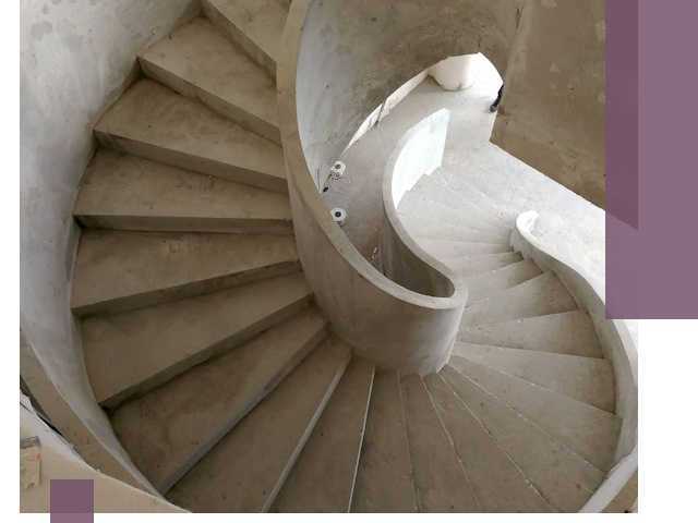 Монтаж бетонных лестниц под ключ в Кемерово быстро и надежно