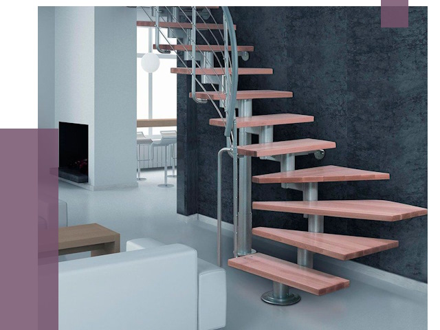 Модульные лестницы в Кемерово от 17170 руб. — купить в ПРОЛЁТ-Кмр