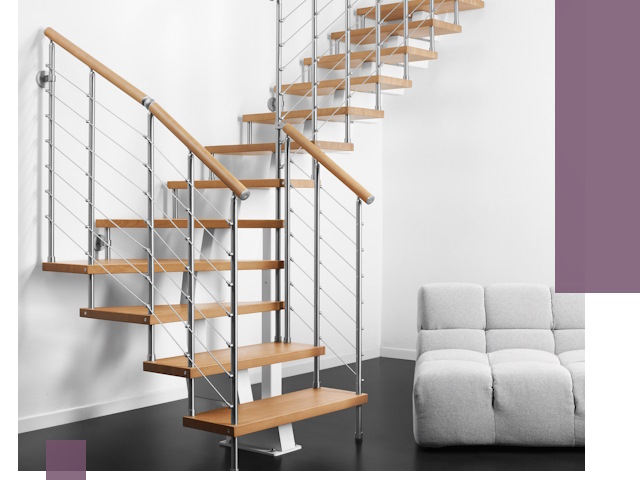 Модульные лестницы под ключ в Кемерово — монтаж и изготовление