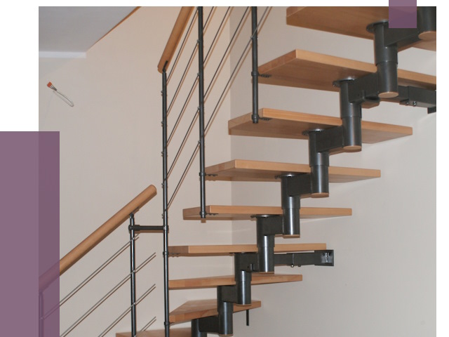 Изготовление модульных лестниц в Кемерово от 11707 руб. 