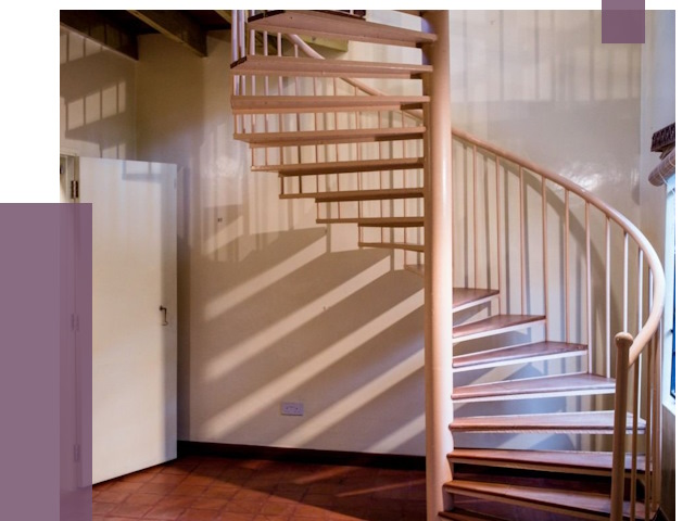 Изготовление винтовых лестниц на заказ в Кемерово от 77525 руб. | ПРОЛЁТ-Кмр