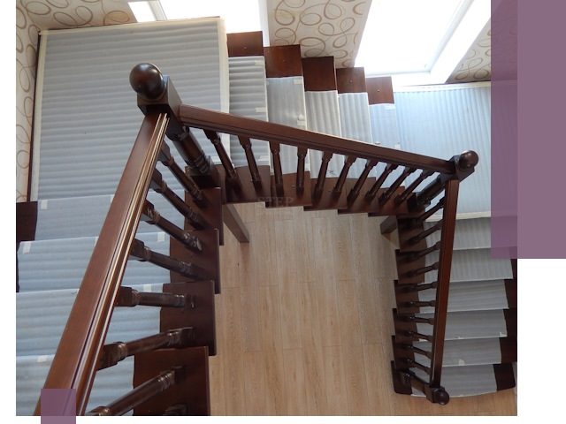 П-образные лестницы под ключ в Кемерово — изготовление и монтаж