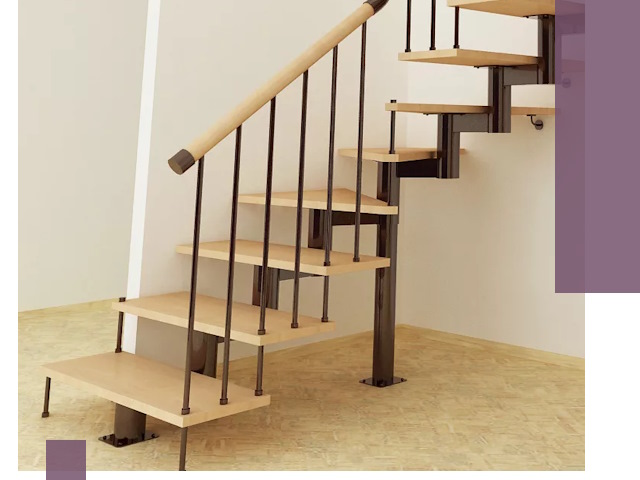 Монтаж лестниц на больцах в Кемерово — быстро и надежно