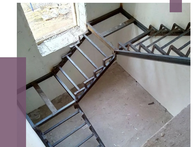 Монтаж лестниц на металлокаркасе в Кемерово от 13008 руб. — ПРОЛЁТ-Кмр