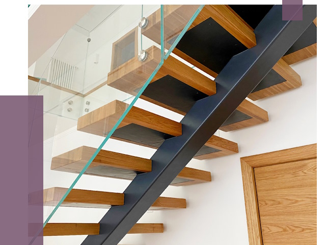 Лестницы на монокосоуре в Кемерово от 19251 руб. под ключ | ПРОЛЁТ-Кмр