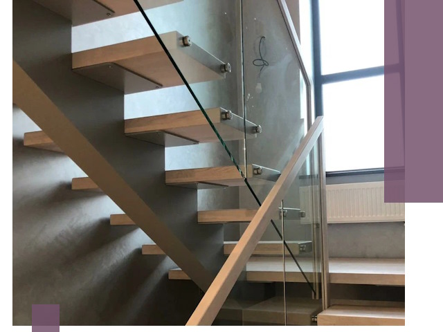 Изготовление лестниц на монокосоуре в Кемерово с монтажом и гарантией