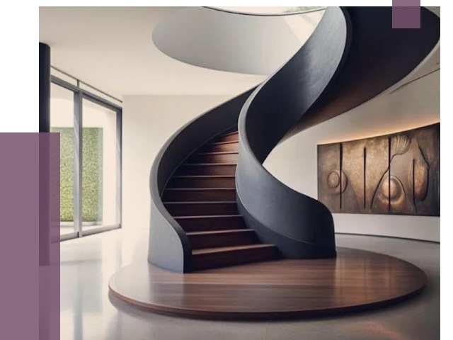 Элитные лестницы под заказ в Кемерово от 192511 руб. — ПРОЛЁТ-Кмр