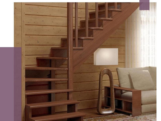 Лестницы эконом класса в Кемерово от 18575 руб. бюджетные решения