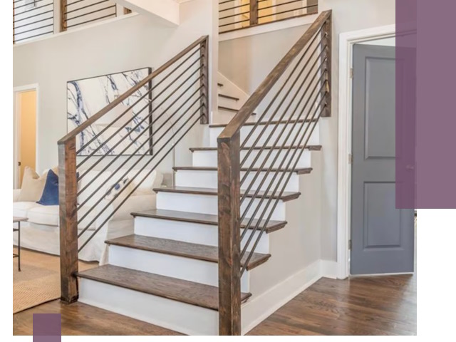 Лестницы для коттеджа под ключ в Кемерово — изготовление и монтаж