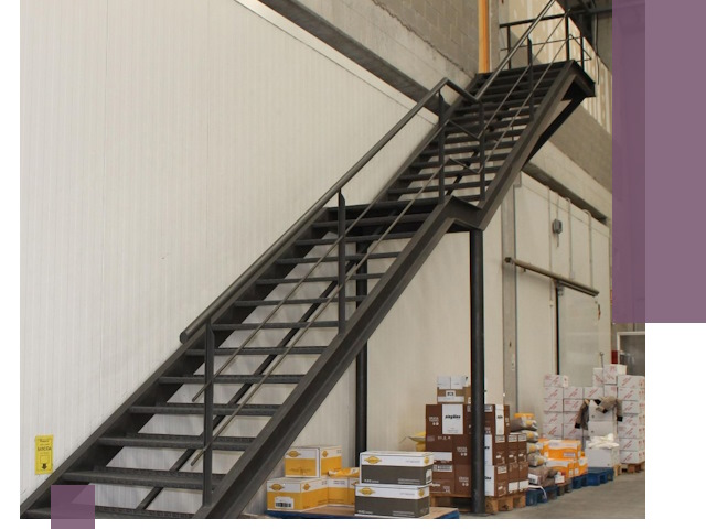 Лестницы для производства в Кемерово — изготовление и монтаж