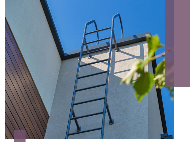 Лестницы на крышу в Кемерово — изготовление, монтаж, демонтаж