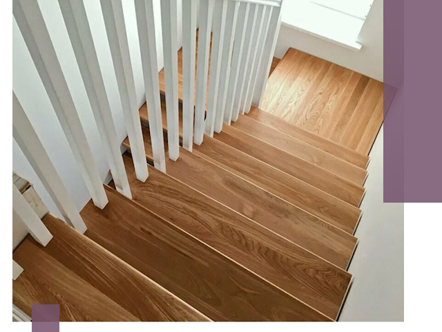 Лестницы из бука в Кемерово: изготовление, монтаж и демонтаж