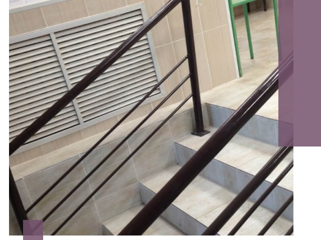 Изготовление перил из металла под ключ в Кемерово