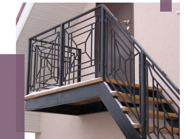 Металлические перила в Кемерово от 4371 руб.  | ПРОЛЁТ-Кмр