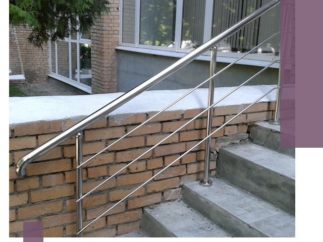 Перила из нержавеющей стали высокого качества в Кемерово