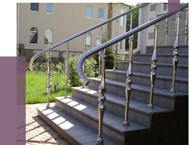 Перила для крыльца в Кемерово от 10926 руб. — монтаж ПРОЛЁТ-Кмр