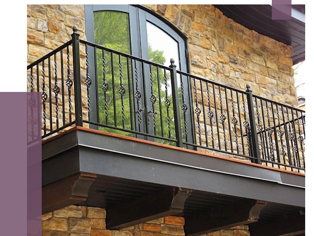 Балконные ограждения в Кемерово от 8169 руб. — купить | ПРОЛЁТ-Кмр