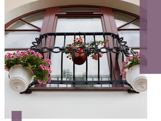 Изготовление и монтаж французских балконов в Кемерово