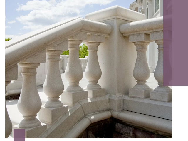 Балюстрады из металла и камня под ключ в Кемерово