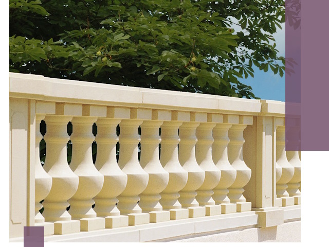 Установка балюстрады в Кемерово: изготовление и монтаж под ключ