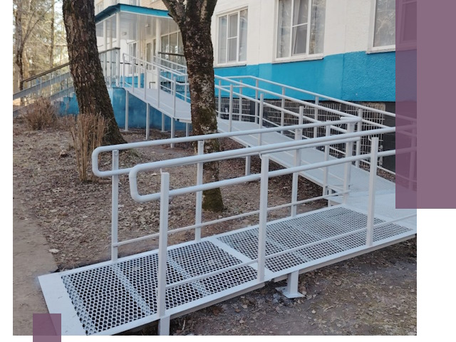 Пандусы под ключ в Кемерово: изготовление, монтаж и демонтаж
