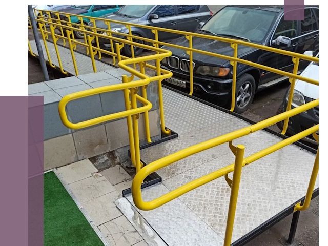 Стационарные пандусы в Кемерово от 12487 руб. | ПРОЛЁТ-Кмр