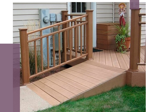 Пандус на крыльцо в Кемерово под ключ от 7909 руб.