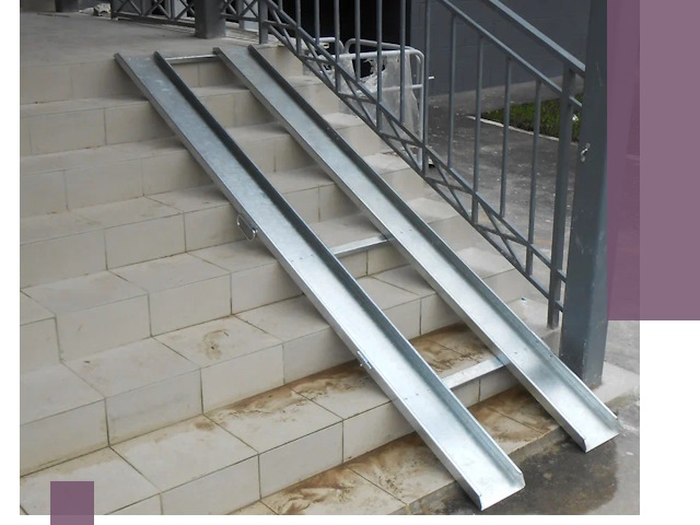 Пандусы для детских колясок в Кемерово: изготовление и монтаж