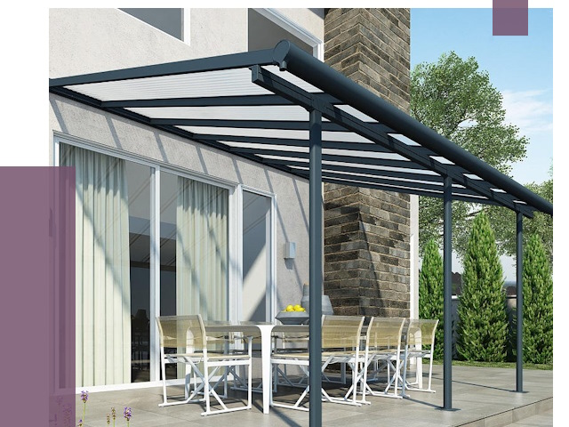 Навесы пристенные в Кемерово от 9261 руб. — монтаж и установка | ПРОЛЁТ-Кмр