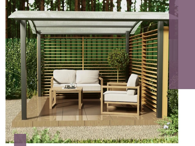 Навесы для дачи в Кемерово: изготовление, монтаж и демонтаж