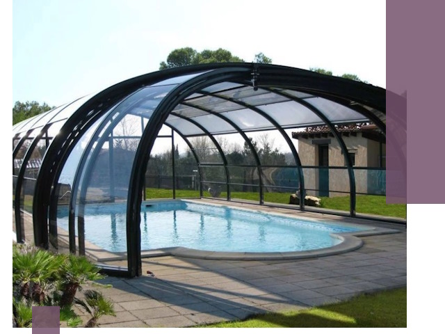 Навесы для бассейна в Кемерово: изготовление и монтаж под ключ