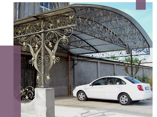 Кованые навесы в Кемерово от 14829 руб. | ПРОЛЁТ-Кмр