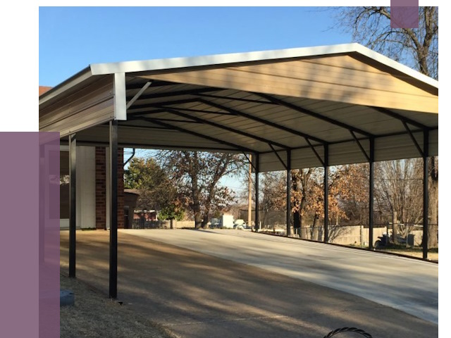 Двускатные навесы в Кемерово от 8169 руб. | ПРОЛЁТ-Кмр