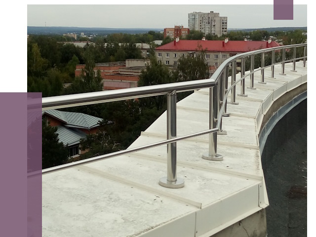 Парапеты и ограждения кровли в Кемерово от 5047 руб. 