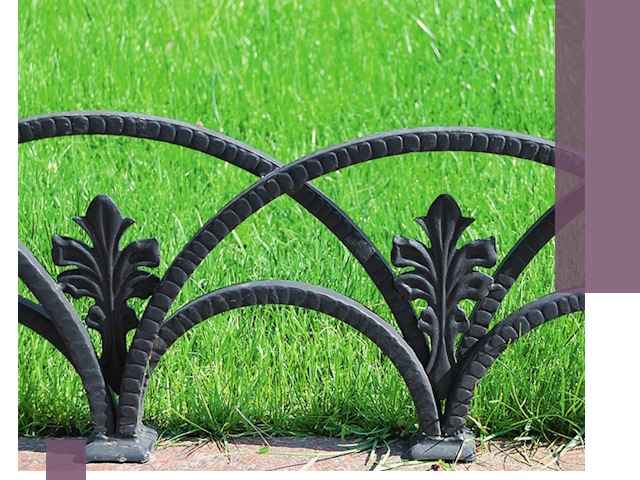 Декоративные металлические бордюры под ключ в Кемерово