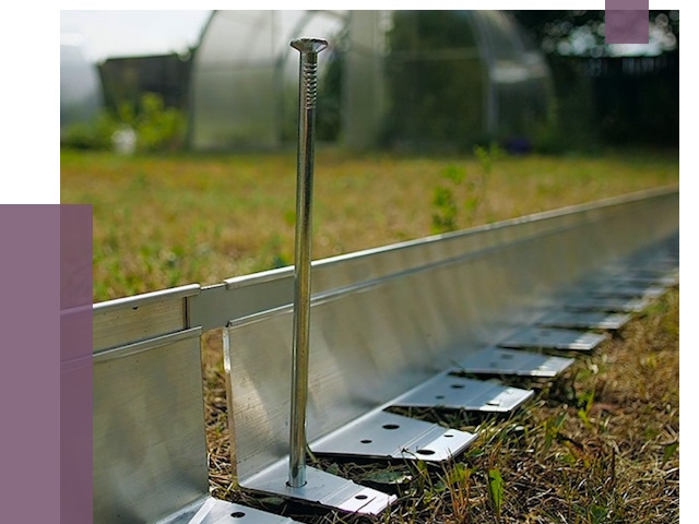 Металлические бордюры для газона в Кемерово от 4371 руб. | ПРОЛЁТ-Кмр