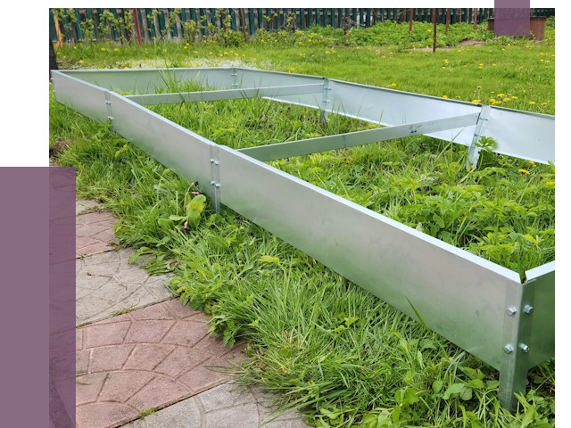 Металлические бордюры для грядок в Кемерово от 1821 руб.