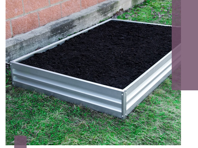 Металлические бордюры для грядок в Кемерово: прочность и аккуратность
