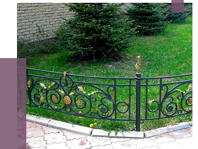 Кованые газонные ограждения в Кемерово от 7752 руб. — ПРОЛЁТ-Кмр