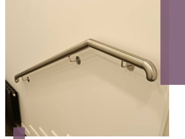 Изготовление пристенных поручней в Кемерово под ключ за сроки